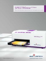 SPECTROstar<i> Nano</i> - spectromètre ultrarapide pour microplaques, cuvettes et échantillons de faible volume