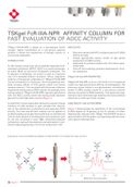 Schnelle und genaue Affinitätsanalyse von Antikörpern mit FcR-Chromatographie