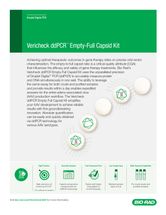 Empty-to-Full Capsid Ratio Analysis For AAV-based Gene Therapy