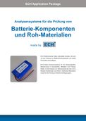 Analysensysteme für Batterie-Materialien und ihre Rohstoffe