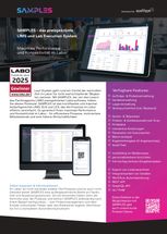 SAMPLES - die preisgekrönte Laborsoftware 2025