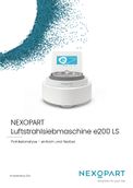 NEXOPART Luftstrahlsiebmaschine e200 LS