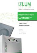 Analisador de dispersão de comprimento de onda múltiplo LUMiSizer