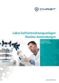 Gefriertrocknung mit Kältemittel der Zukunft