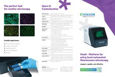 ASKION FluoS - Die Plattform für den Einstieg in die automatisierte Fluoreszenzmikroskopie