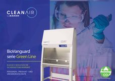 Mikrobiologische Sicherheitswerkbänke für maximalen Personen und Produktschutz