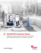 Automate your density gradient workflows using the OptiMATE Gradient Maker