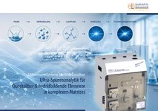 Ultra-Spurenanalytik in komplexen Matrizes für Quecksilber und hydridbildende Elemente