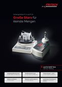 Schwingmühle für RoHS-Analytik und kryogene Probenvorbereitung