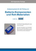 Analysensysteme für Batterie-Materialien und ihre Rohstoffe