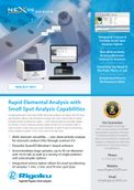 NEX DE Series for High-Performance Elemental and Small-spot Analysis