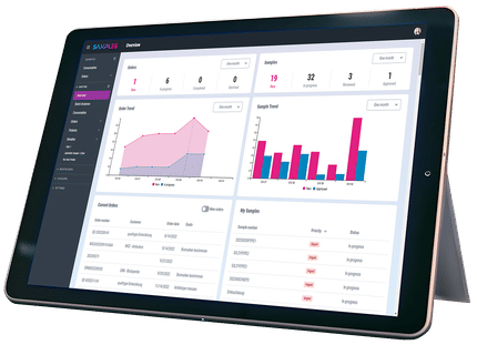 SAMPLES - o software de laboratório premiado 2025