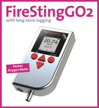 con canales para sensor óptico de oxígeno y sonda de tem ...