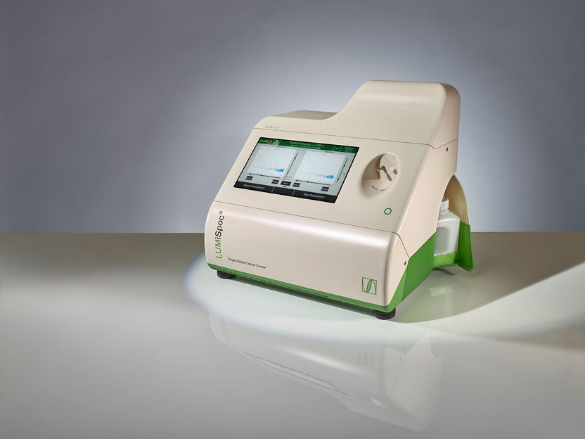 Single Particle Optical Counter LUMiSpoc