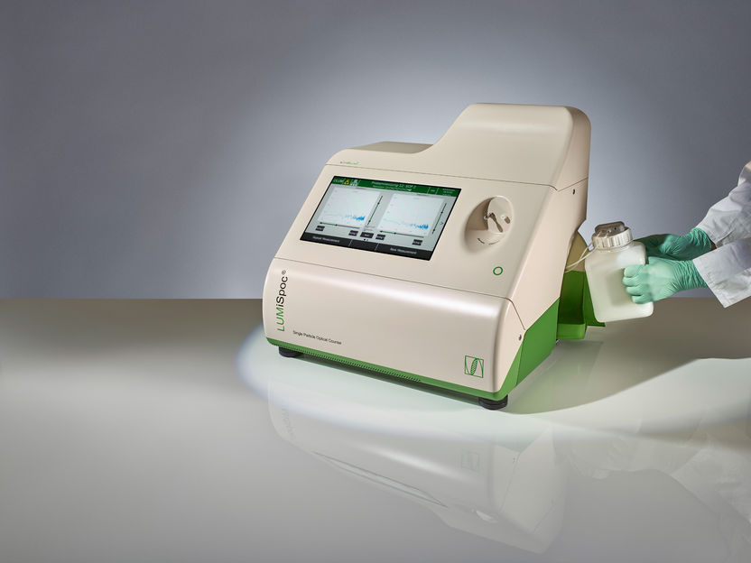 Single Particle Optical Counter LUMiSpoc