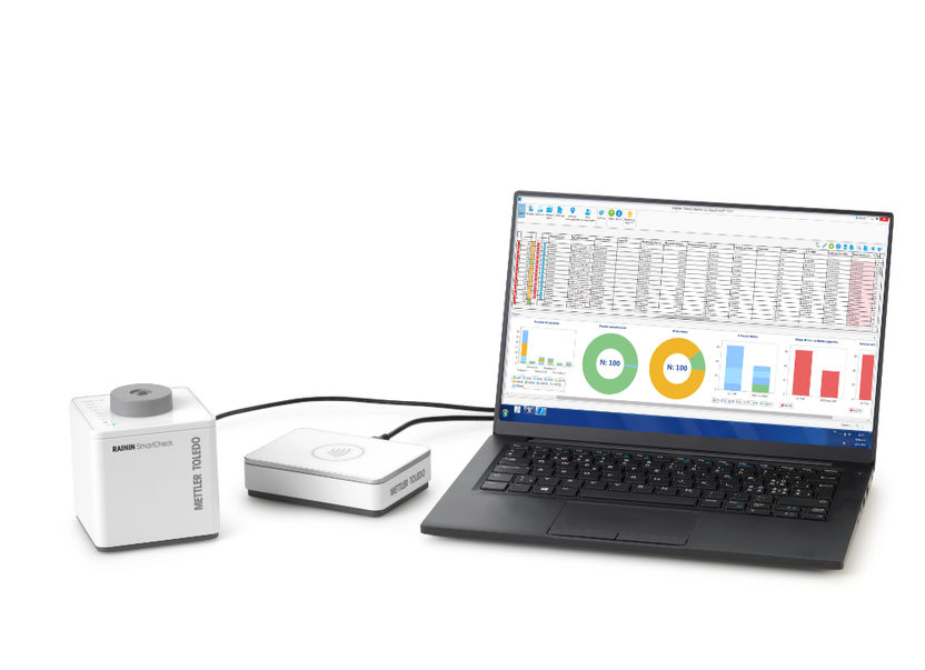 SmartCheck avec connexion PC et reconnaissance des pipettes par RFID