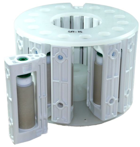 The SR-15 ITC segment rotor records the temperatures of each individual vessel in the rotor system