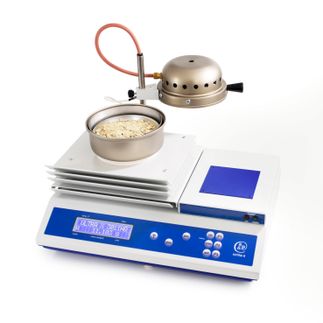 Moisture Analyzer with a Drying Temperature of up to 600 °C Saves Time and Costs