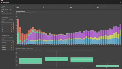 Creating transparency - visualization of batch runtimes