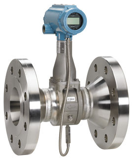 Vortex 8800 with internal temperature compensation provide direct mass flow for compensated steam