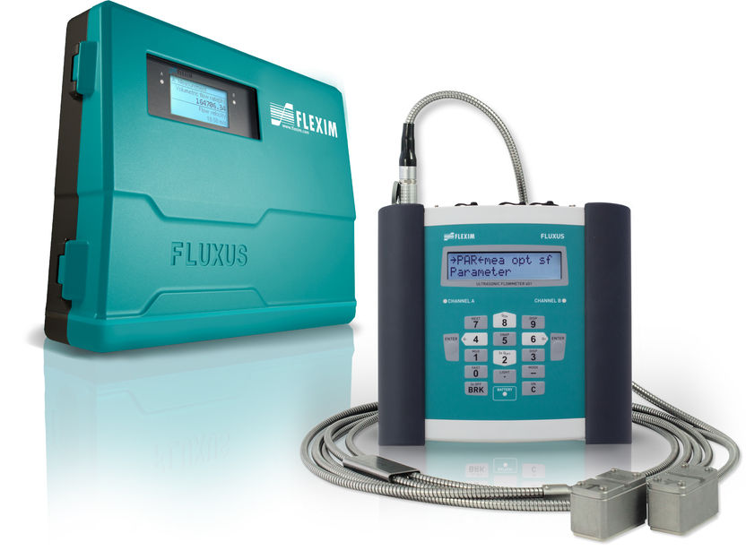 FLUXUS – Der Maßstab in der Durchflussmessung mit Clamp-On-Ultraschalltechnik