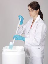 Samplers for liquids and viscous substances