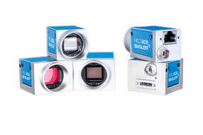MED ace camera series: with 2.3 MP to 20 MP resolution, as color or monochrome camera, with USB 3.0 or GigE interface