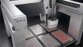 Automated liquid handling, filling of microwell plates