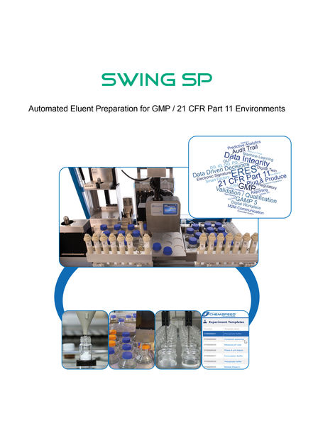Automated Eluent Preparation for GMP / 21 CFR Part 11 Environments