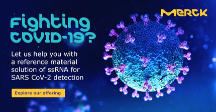 Let us help you with a reference material solution of ssRNA for SARS CoV-2 detection .