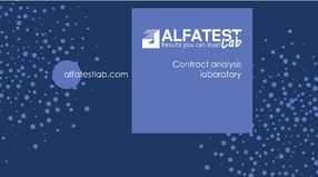Contract analytical services