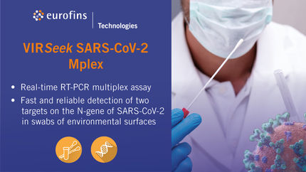 Fast and reliable detection of SARS-CoV-2 in swabs of environmental surfaces