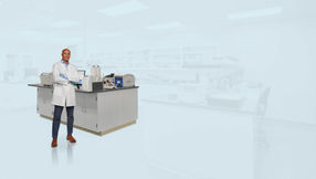 The Dionex Easion has a small footprint to save space in your lab