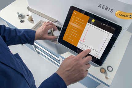 Intuitive operation and measurement results directly displayed on built-in touch screen