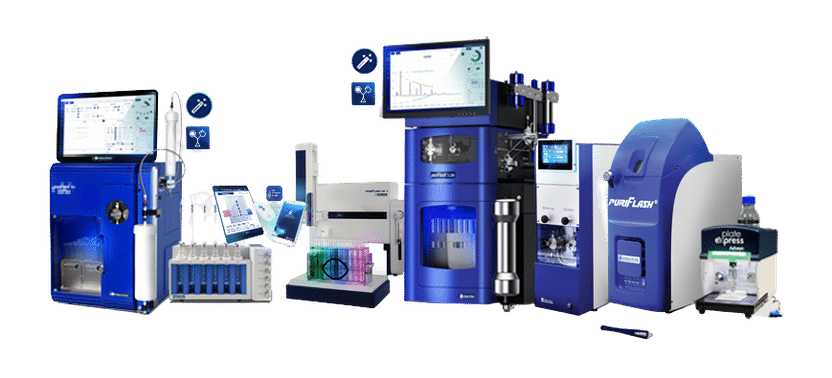 puriFlash® 360° Liquid Chromatography Purification Plattform