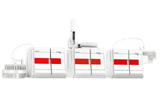 Panorama-Bild über mehrere Geräte der multi-N/C-Serie: multi N/C 2100, multi N/C 3100 und multi N/C UV HS