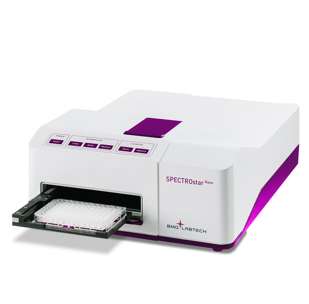 SPECTROstar<i> Nano</i> - spectromètre ultrarapide pour microplaques, cuvettes et échantillons de faible volume