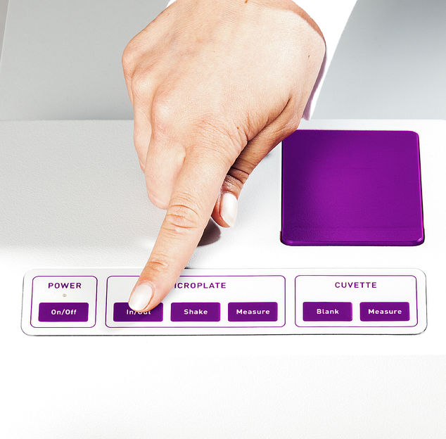 The optional LVis Plate allows the measurement of 16 samples à 2µl for DNA or RNA determination