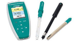 Great for mobile use: combine oxygen, pH and conductivity measurement in a single rugged, portable instrument.