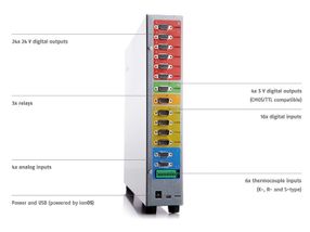 Interfacer isoprime precisION avec des montages expérimentaux personnalisés en utilisant le Novel Inlet Control Module (NICM) et combiner des réseaux de collecteurs spécialisés.