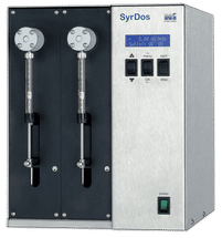 SyrDos™ 2 XLP syringe pump with a 3-directional PTFE valve