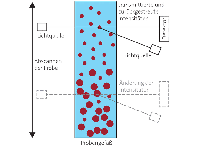 Measurement principle of the MultiScan MS 20