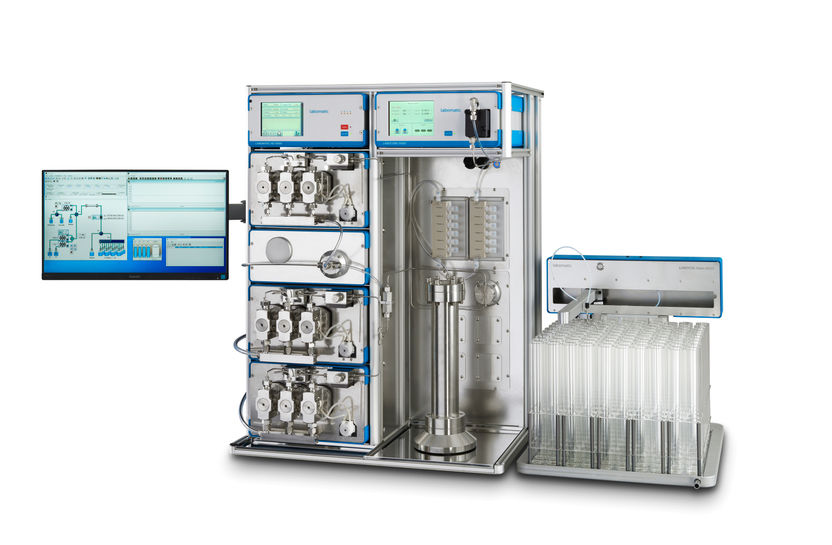 Labomatic HD-5000 HPLC System with fraction collector