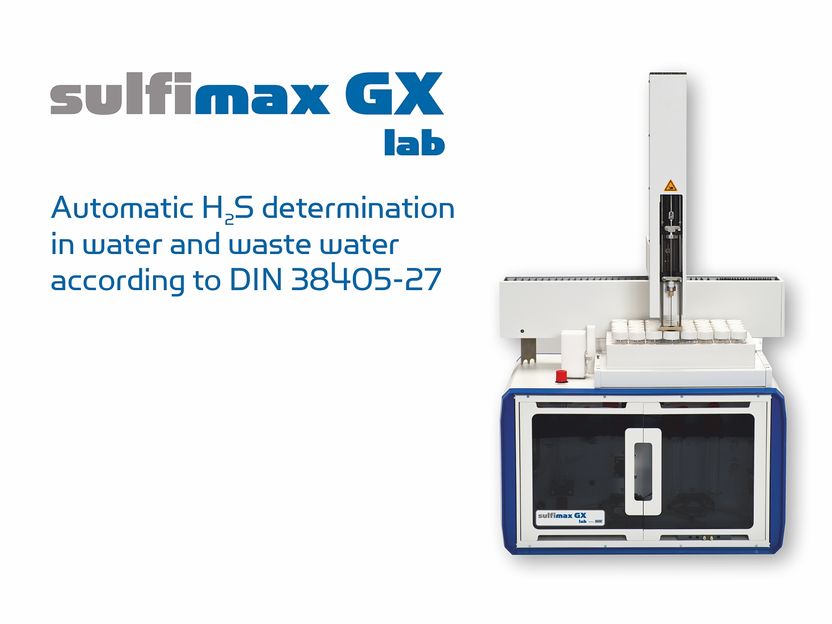 The Sulfimax GX Lab measures H2S in gases and liquids wi ...