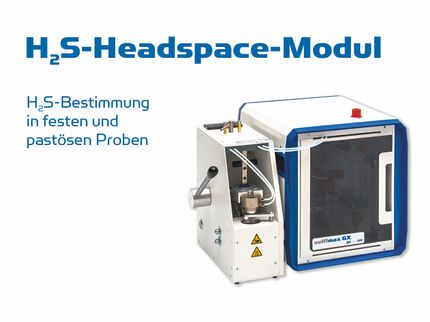 Wird der Sulfimax GX Lab bzw. Go mit einem Headspace-Modul erweitert, kann der H2S-Gehalt auch von festen und pastösen Proben gemessen werden