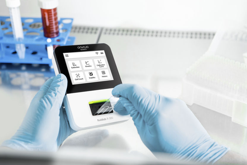 fluidlab R300 Cell Counter & Spectrometer The first portable