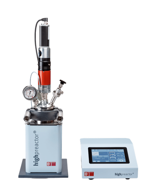 Berghof high pressure reactor with touch controller