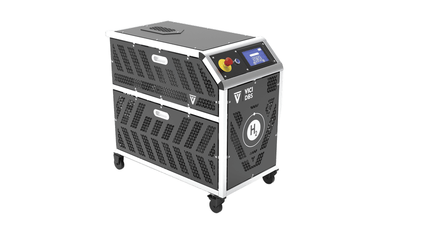 Multi-Liter hydrogen generator by VICI DBS