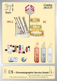 CS Catalogue 2022/23 Separation Columns for GC and HPLC Made in Germany