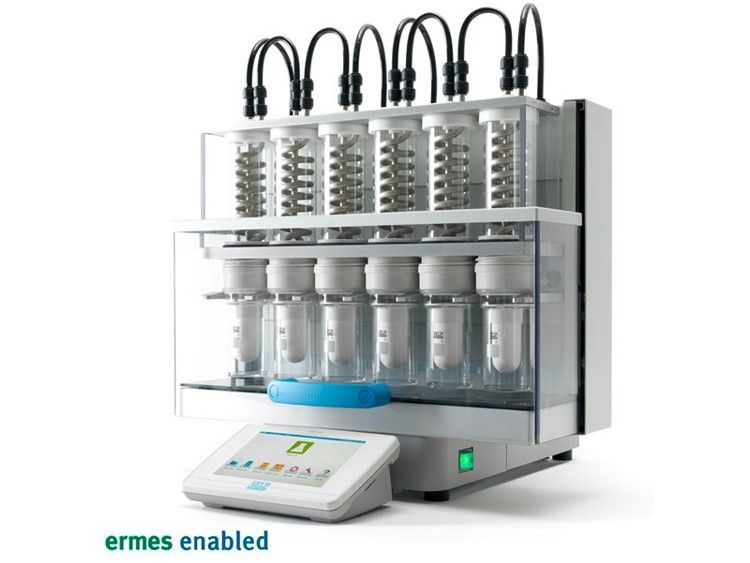 Automatischer Heißextraktor für die Bestimmung extrahierbarer Stoffe in einer Vielzahl von Proben